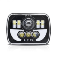 2PCS Lampu Daymaker Jeep L300 Lampu Daymaker Kotak 7Inch  Lampu Daymaker Kotak L300 90W