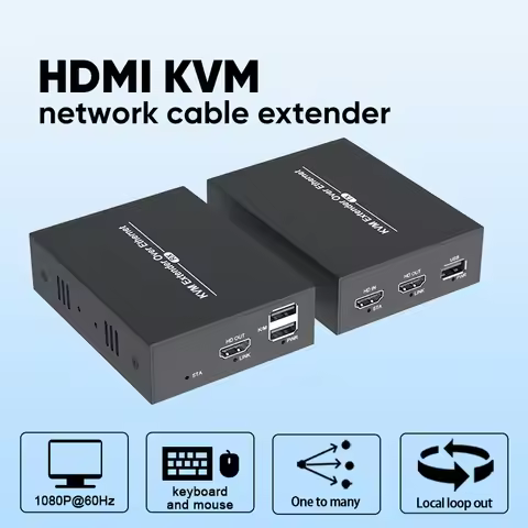 150M HDMI KVM Extender Over IP HDMI USB Extender via cat6 Rj45 Ethernet Network HDMI USB Over UTP/ST