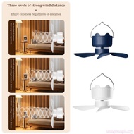 Bang Miniture Camping Fan Remote Adjustable 30 45 60min Timer 3 Quiet Speed USB Compatibility For In