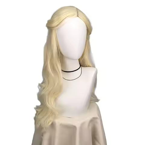 Glinda Roleplay Synthetic Wig Wicked Witch Movie Glinda Adult Women's Halloween Costume Wig