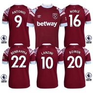 Fans Issues  -West Ham United 2022-23 Home jersey S-2XL
