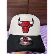 NE 9 Forty A 2T Chicago Bulls Chrome Baseball Cap Adjustable Snapback