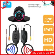 XY   Car Rear View Camera 2.4G Wireless Rear Front Side View Reverse Backup Camera 360° Infrared Night Vision Cam