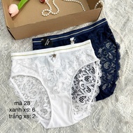 Soft and comfortable cotton lace panties (Q1M1,2,9,28,29,31) (Q1RenN12)