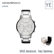 Emporio Armani AR2458 Chronograph Stainless Steel Men Watch Armani watch Armani watchs