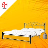 SH Furniture METAL QUEEN BED FRAME/DOUBLE BED/BEDROOM FURNITURE/BED FRAME/Katil /