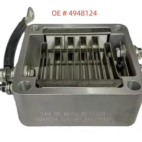 High quality 4948124 Engine Intake Air Preheater Intake Heater Assembly for Cummins Engine B5.9 6BT5