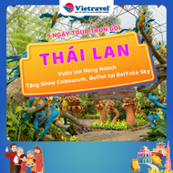 [EVoucher Vietravel] Thái Lan: Pattaya - Bangkok (Thành cổ Muang Boran tặng Show Colosseum và Buffet
