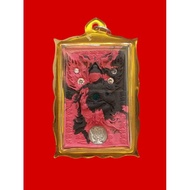 Excellent Baby Butterfly With 2 Silver Butterfly Coins And Gems 招财天童 银蝴蝶硬币 宝石 Kruba Krissana BE2562/