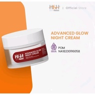 H&H Skincare Advanced Glow Night Cream 10G FREE GIFT MASK