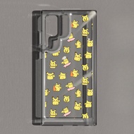 Samsung S25 Ultra S24 FE S24Ultra Cartoon Pokémon Pikachu Hard Transparent Space Case for Samsung S2