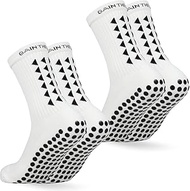 Gain The Edge Soccer Grip Socks - Set - White