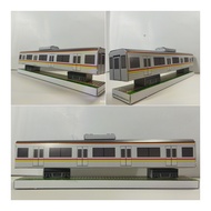 Papercraft Kereta Commuterline