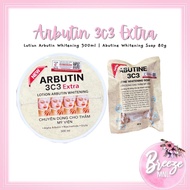 Arbutin 3C3 Extra Lotion Arbutin Whitening 300ml 3c3 Whitening Soap 80g