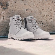 PALLADIUM PAMPA RECYCL LT+ WP+ 拉鍊防水靴 灰 74066-071