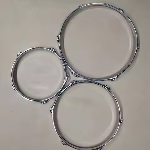 Percussion Replacement Snare Drum Hoops For 8 10 12 14 inch Snare Drums Easy Installation Hoop Drum 