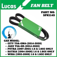 LUCAS BRAND FAN BELT 5PK1145 NJW