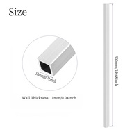 304 stainlesss steel square tube size 10-20mm 304 stainlesss steel metal square tube 1mm thick polis