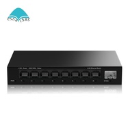 2.5Gb 8 Port Network Switch 2.5Gbps Unmanaged Ethernet Switch with 10Gb SFP+ Slot Home Lab Small Set