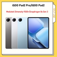 Vivo iQOO Pad 2 Pro Dimensity 9300+ 11500mAh 66W iQOO Pad 2 Snapdragon 8s Gen 3 10000mAh 44W