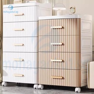 White Drawer Cabinet Organizer Furniture / Plastic Storage Box 70Cm 56Cm 45Cm Mohayaoku1.Sg