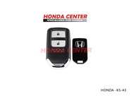 Casing kunci casing remote 2 tombol mobil Honda Jazz RS gk5 2015 2016 2017 2018 Honda HRV smart key