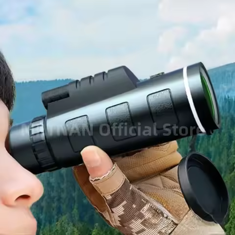 40x60 Monocular Telescope Hd Clarity Optical Glass Multi-Coated Lens Low Astigmatism Edge Sharpness 