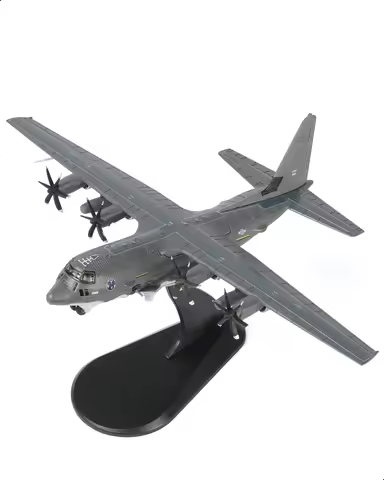 NUOTIE 1/200 AC-130J Ghostrider Gunship Diecast Metal Model 7.95" Wingspan Ground Attack Military Ai