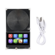 DC 5V Schumann Wave Generator 0.01-99999Hz ปรับความถี่สัญญาณ Micro USB Touch Screen Audio Resonator