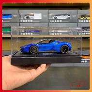 Mô hình xe Ferrari SF90 Stralade tỉ lệ 1:32 có hộp meca