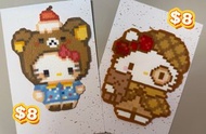 Kitty拼豆成品