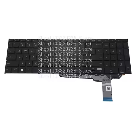Laptop Backlit US Keyboard For ASUS VivoBook 17 K1703ZA S1703ZA X1703ZA Black