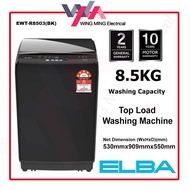 ELBA 8.5KG Top Load Washing Machine Washer/Mesin Basuh (EWT-R8503) Mesin Basuh Auto/洗衣机 EWT-R8503(BK