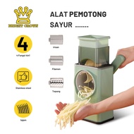 Bright Crown Vegetable Slicer Machine Alat Pemotong/ Pengiris Sayuran Parutan Serbaguna