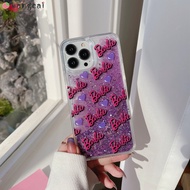 Huawei P60 P50 P40 P30 P20 Pro Lite Nova 4 4e 3 3e 3i 2i 2s 2 Plus Phone Case Liquid Quicksand Plum Barbie Doll Cool Sweet The Spice Girls Shiny Glitter Casing Cases Case Cover