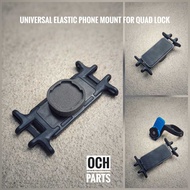 Universal Silicon Phone Mount for Quad Lock