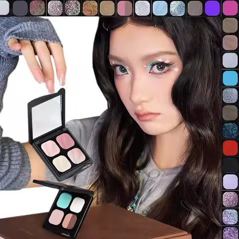 Qianyan Cheeryep Monochrome Eyeshadow DIY Colorful Palette Free Combination Mix and Match Blush Cont