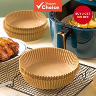 100pcs/set Air Fryer Paper Disposable Air Fryer Parchment Liner Oil and Waterproof Oil Paper