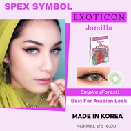 Spex Symbol Softlens Jamilla Empire (Forest) By Exoticon
