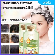 20ml Hair Dye Shampoo Natural Plant Bubble Hair Dye Long-lasting Hair Color Convenient And Effective Hair Coloring Shampoo welo