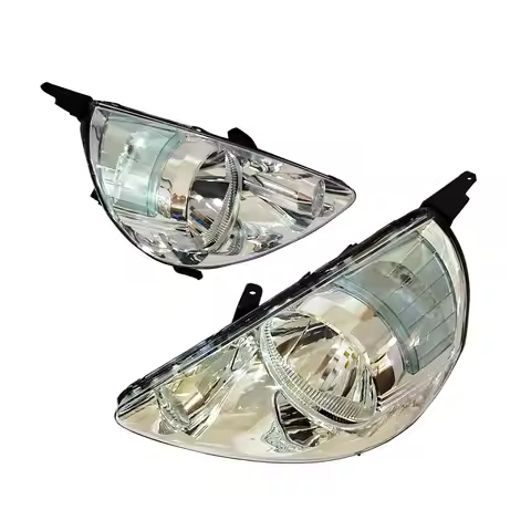 A Pair Car Headlights For Honda Fit 01-07 Jazz GD1 GD2 GD3 GD4 2002 to 2009 2171153LLEMN7 Head Lamp