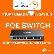 TP-Link ES208GP | Switch PoE Gigabit 8-Port | 8 PoE+ | Heavy-Duty | Plug & Play @ IBN