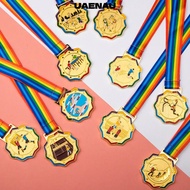 UAENAU Award Medals, Competitions Prizes Metal Gold Award, Team Sport Competition Encourage Badge Ga