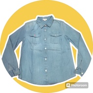 KEMEJA Crew cut kids denim shirt