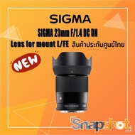 SIGMA 23mm F/1.4 DC DN Contemporary Lens for Sony E /L-Mount/Canon-RF (Center Warranty)