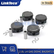 4pcs Car Engine Pistons & Rings Set STD Φ82mm for 2014-2020 Volvo S60 S90 V40 V60 V90 XC40 XC60 XC90