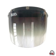 VISOR 2 TONE BLACK WHITE