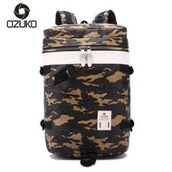 熊貓豬 OZUKO 防水帆布 迷彩 背囊 Laptop Backpack 日本潮流背包 有型 大容量 書包