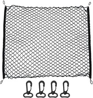 For S=koda Octavia 2 3 A5 A7 MK2 MK3 1Z 5E Car Trunk Net 70 * 70CM Elastic Pocket Hook Rear Cargo St