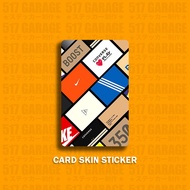 9 - CARD STICKER - T*G STICKER - ACCESS CARD STICKER - BANAPASSPORT STICKER